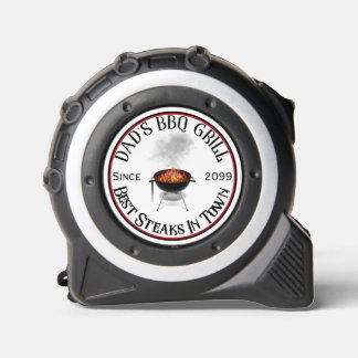 Métrica Medida de cinta personalizada BBQ Grill de papá