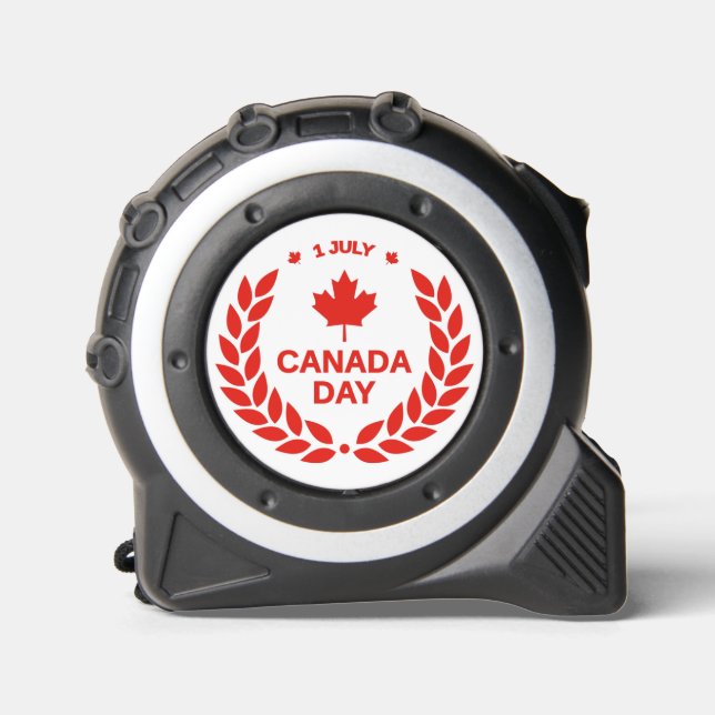 Métrica Medida de cinta Wreath de Canadá (Anverso)