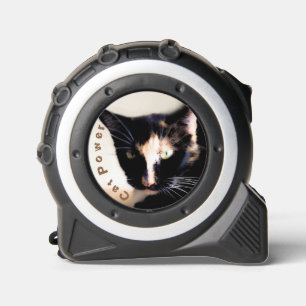 Métrica Medida de la cinta de aspecto de gato