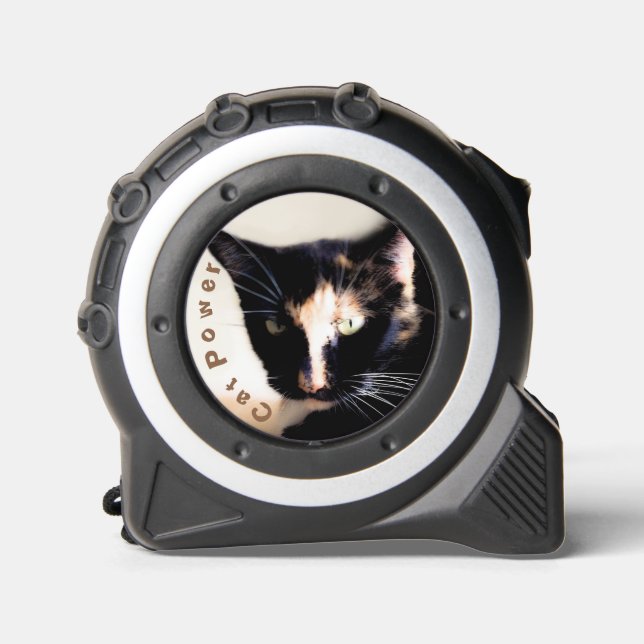 Métrica Medida de la cinta de aspecto de gato (Anverso)