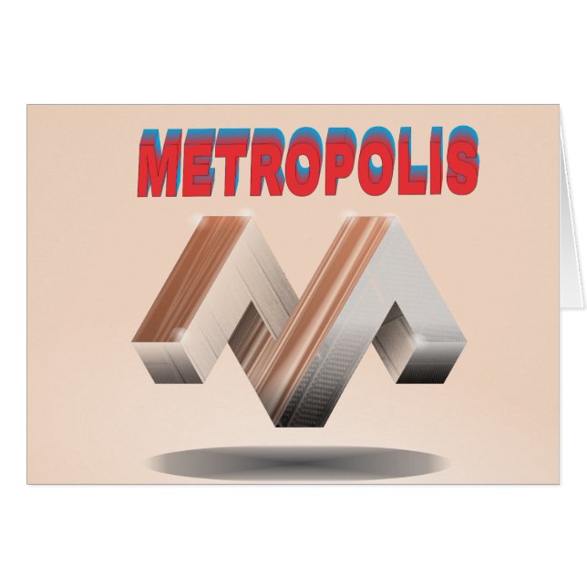 metropolis 1 (Anverso (Horizontal))