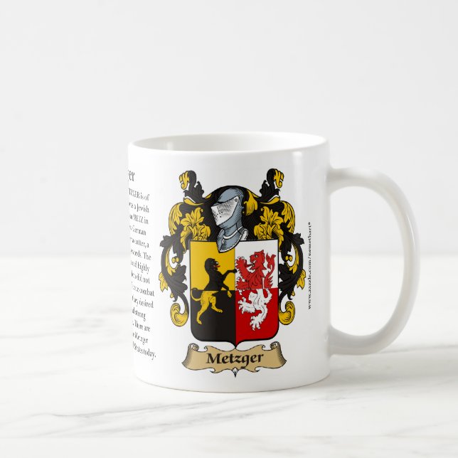 Metzger, el origen, el significado y la taza del (Derecha)