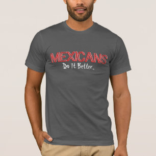 Mexicano-mejora… la camiseta de la Eco-Mezcla