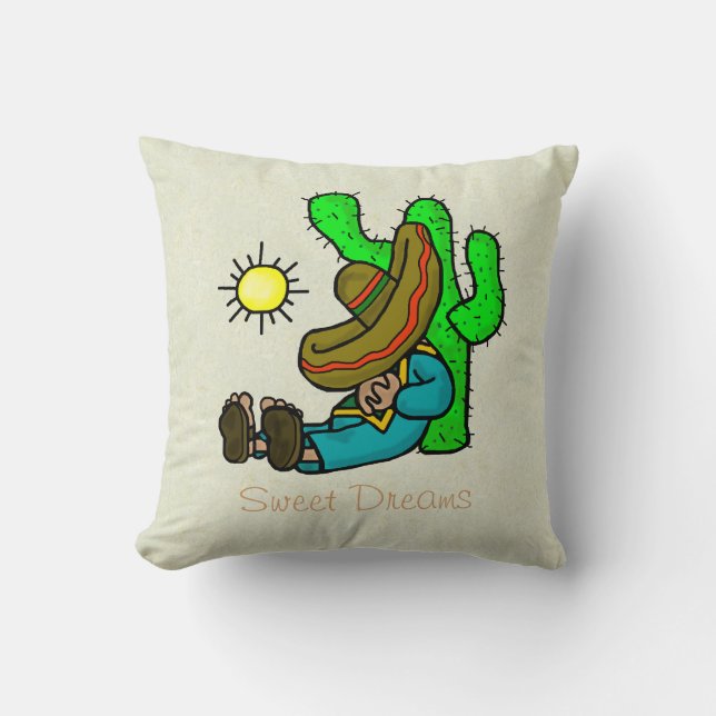 Mexicano que toma una almohada de la siesta (Anverso)