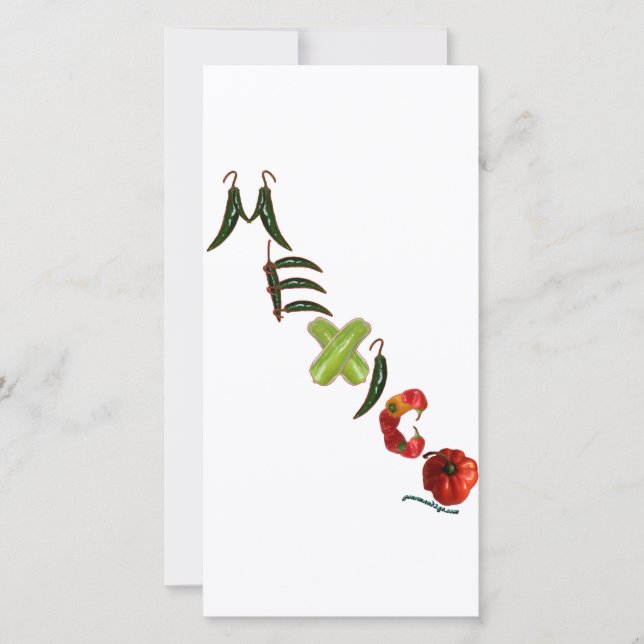 México Chili Peppers (Anverso)