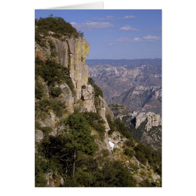 México, estado de Chihuahua, cañón de cobre. ESTE  (Frente)