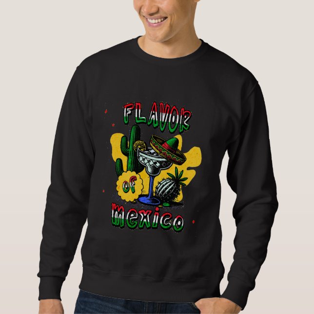México Flavor mene sudadera (Anverso)