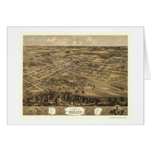 México, mapa panorámico del MES - 1869
