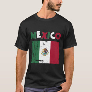 México Vintage Bandera Mexicana Gorra Jersey 1