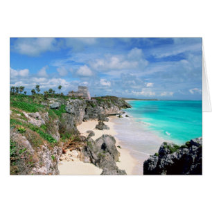 México, Yucatán, Península, Ruinas De Tulum, Mayas