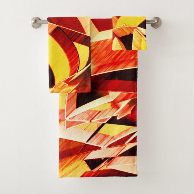 Mezcla amarillenta con rojo oscuro, fuerte y estra (In situ)