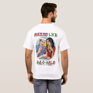 Mezcla como camiseta Halo-Halo