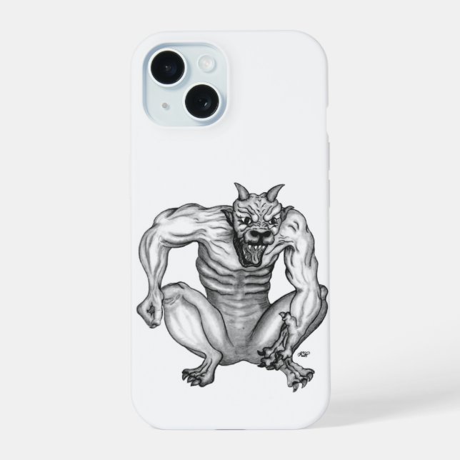 Mezcla Creatura Troll Golem Devil, Negro y Blanco (Reverso )