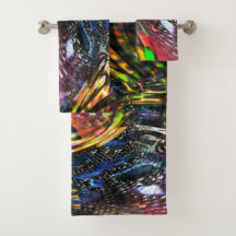 Mezcla de arte virtual colorido inspirado en el ar