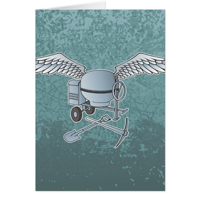 Mezcla de hormigón azul-gris (Frente)