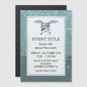 Mezcla de hormigón azul-gris