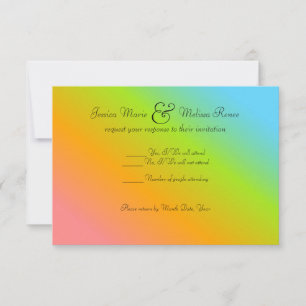 Mezcla del arco iris - RSVP