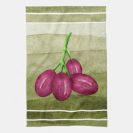 Mezcla mediterránea y toallas de cocina