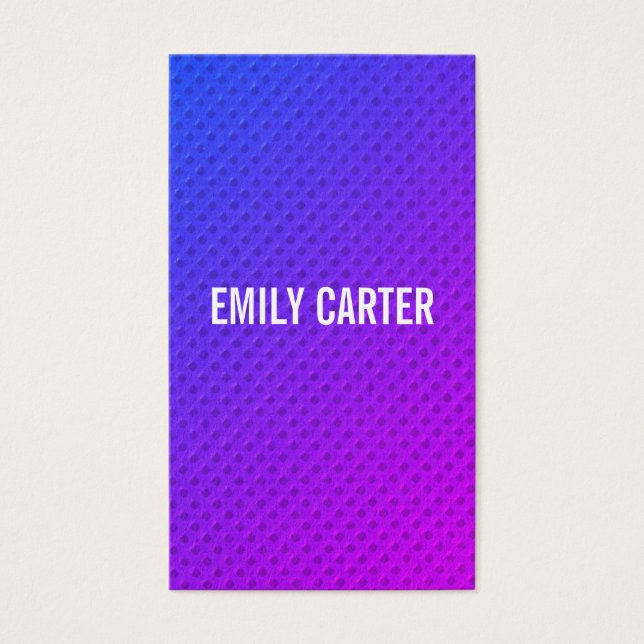 Mezcla Minimalista púrpura (Frente)