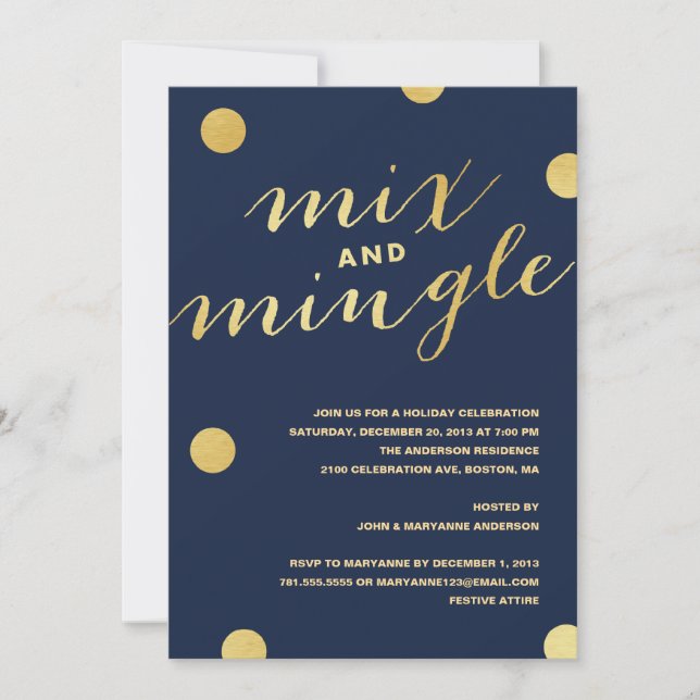 MEZCLA Y MINGLE GOLD PUNTOS | INVITACIÓN DE LA FIE (Anverso)