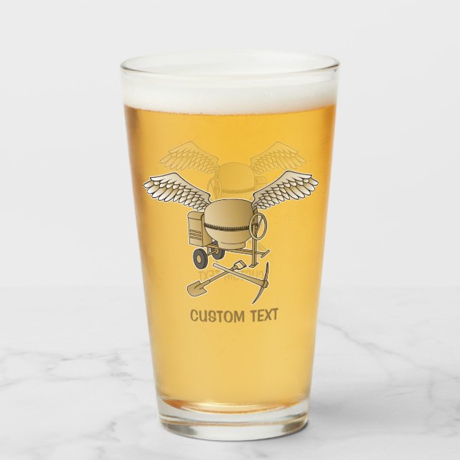 Mezclador de hormigón Beige (Anverso (lleno))