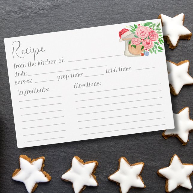 Mezclador de Navidades de acuarela con receta de R (Subido por el creador)