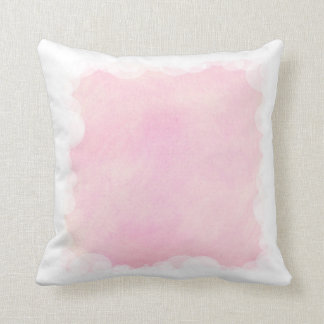 Mezclas de rosa claro, almohada de la frontera de