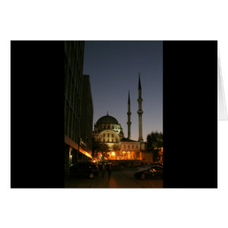Mezquita musulmana en Estambul, Turquía