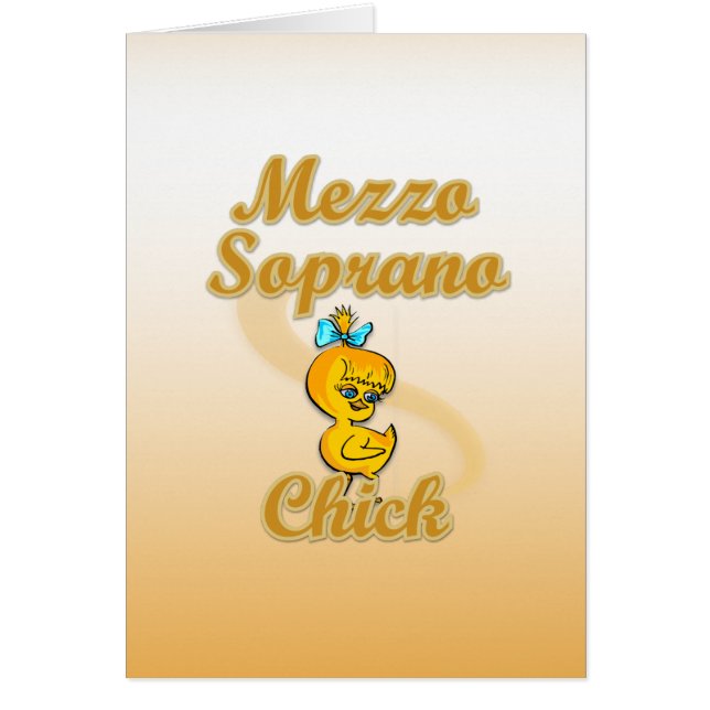 Mezzo Soprano Chick (Frente)