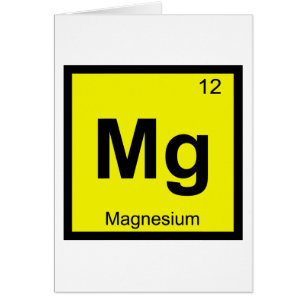 Mg - Química del magnesio Símbolo de la tabla peri