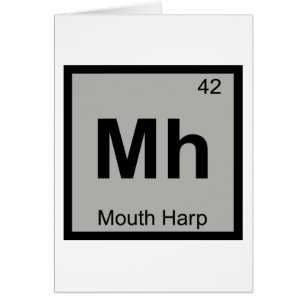 Mh - Química de la música de armónica de boca Tabl