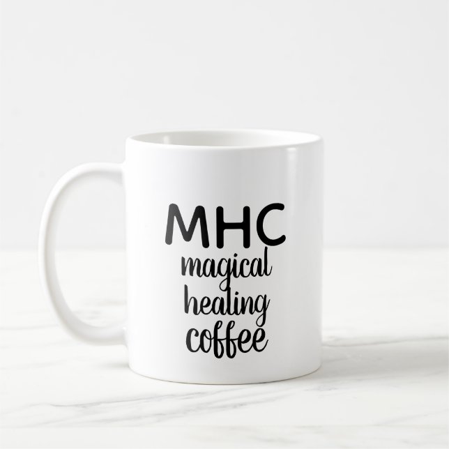 "MHC: Taza del café curativo mágico" (Izquierda)