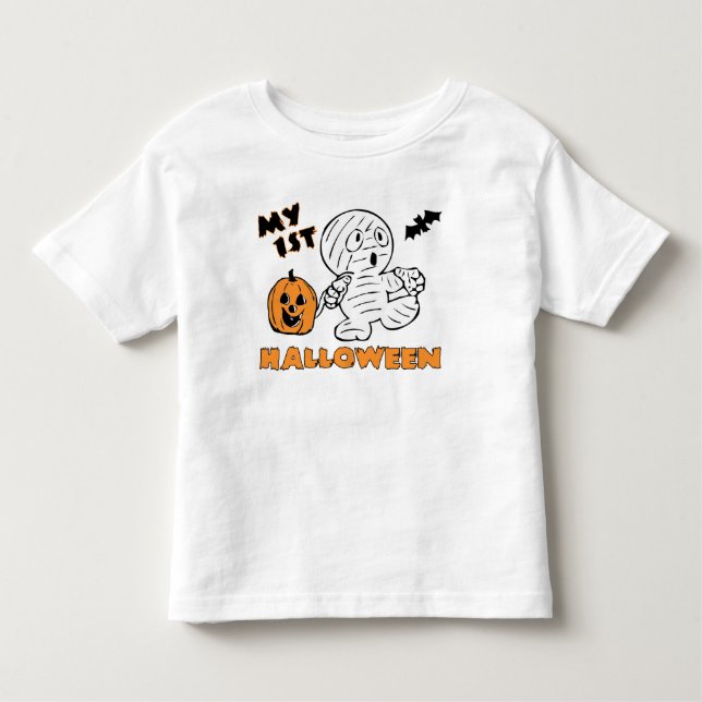 Mi 1ra primera camiseta del niño de Halloween (Anverso)