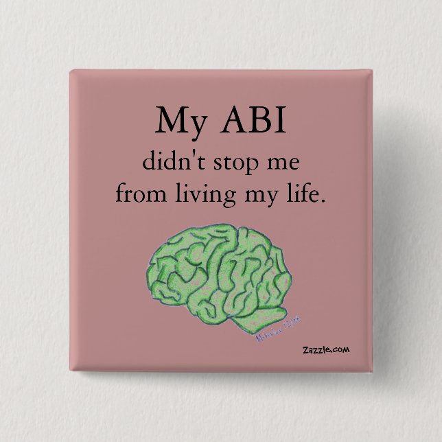 "Mi ABI no me paró" botón (Anverso)