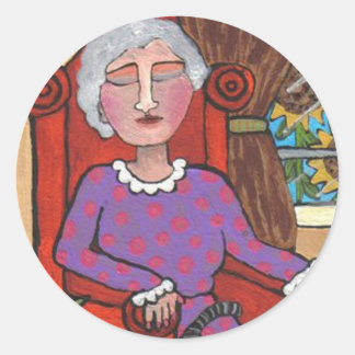 Mi abuela - pegatinas
