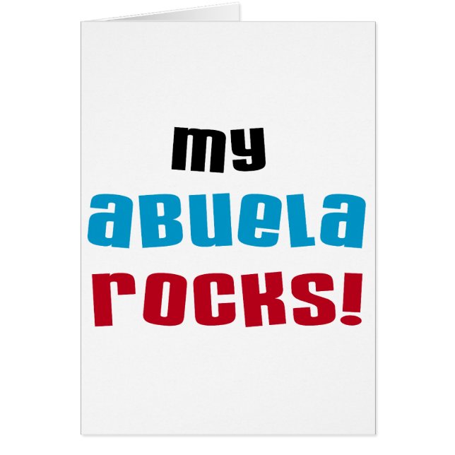 Mi Abuela Rocca camisetas y regalos (Frente)