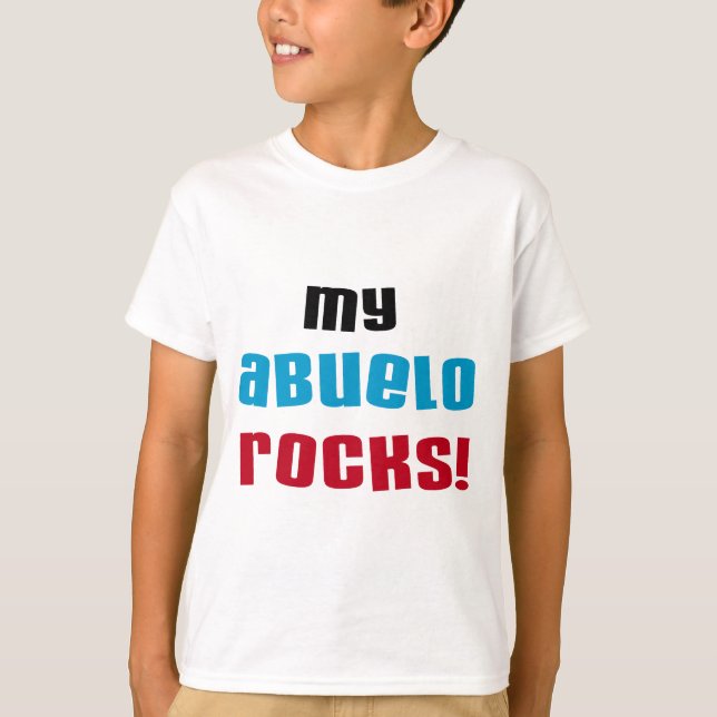 Mi Abuelo Rocks camisetas y regalos (Anverso)