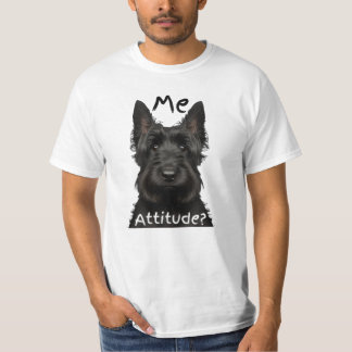 ¿Mi actitud? Camiseta Terrier de Escocia