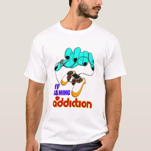 Mi adicción a los videojuegos, Camiseta tipográfic
