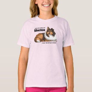 Mi afortunada camiseta Sheltie