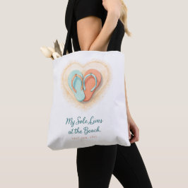 Mi Alma Vive en la Playa Bolsa de Mano