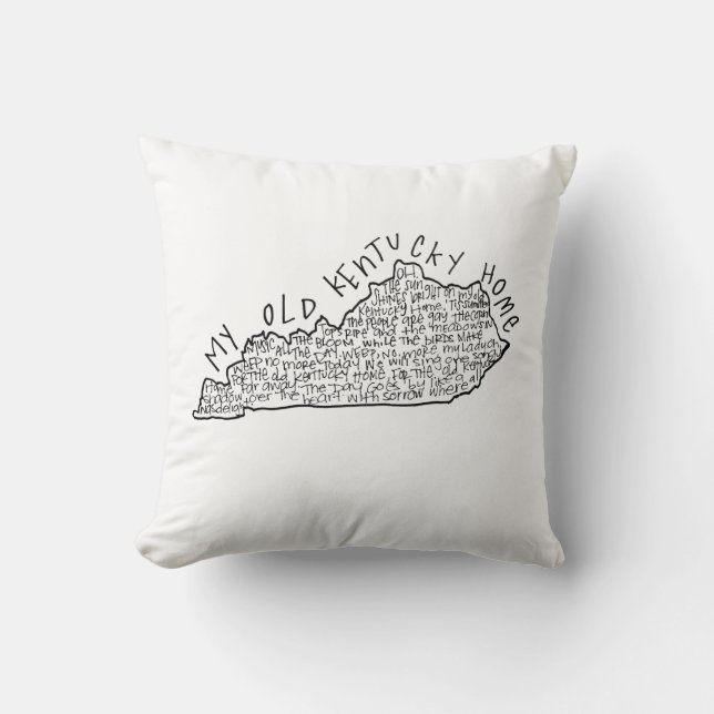 Mi almohada casera vieja de Kentucky (Anverso)