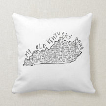 Mi almohada casera vieja de Kentucky