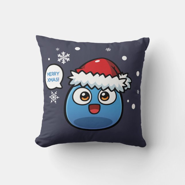 Mi almohada del navidad del abucheo (Anverso)