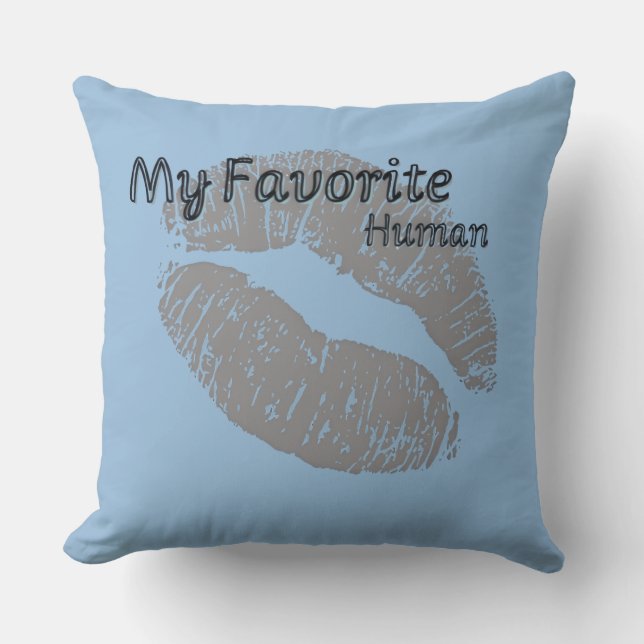 🔥 Mi Almohada Humana Favorita – Estampado de Labi (Anverso)