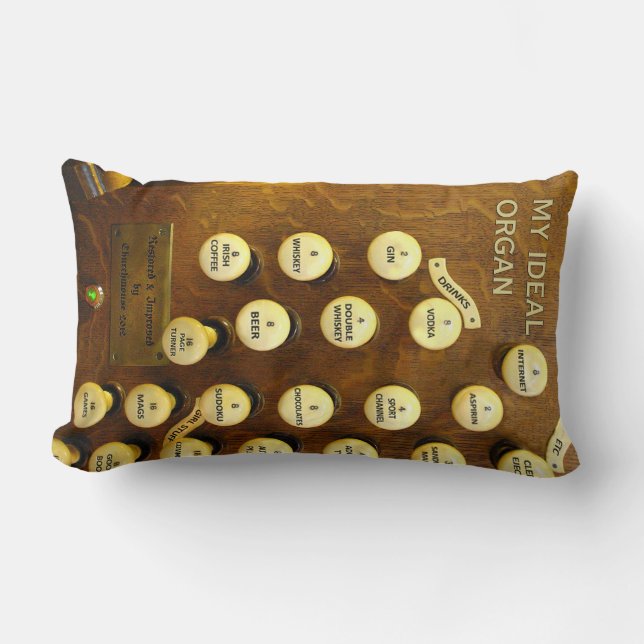 Mi almohada lumbar de órgano ideal (Anverso)