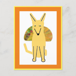 Mi amigo y taco, postal