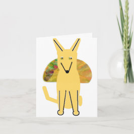 Mi amigo y taco, postal