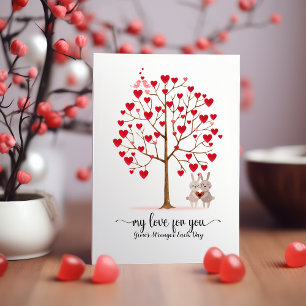 Mi amor crece - Tarjeta del Día de San Valentín de