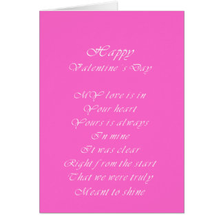 Mi amor está en tu corazón el día de San Valentín